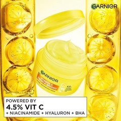 Garnier Fresh & Bright Vitamin C Sorbet Gel Face Moisturizer Cream, 45g