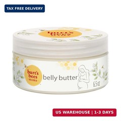 Burt&rsquo;s Bees Mama Belly Butter Stretch Mark Cream for Pregnancy Massages Body & R
