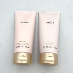 AVON PRIMA BODY LOTION & SHOWER GEL Set 6.7 FL OZ Each NEW SEALED DISCONTINUED