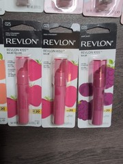 Lot of 15 Revlon Kiss Balm SPF 20 Cherry Sugar Peach Strawberry Berry New