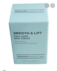 Global beauty care Collagen Skin Cream Smooth & lift 1.7 oz Hydrating new