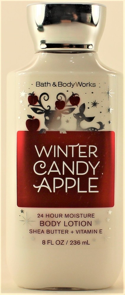 Bath & Body Works WINTER CANDY APPLE Body Lotion Moisturizer Cream 8oz
