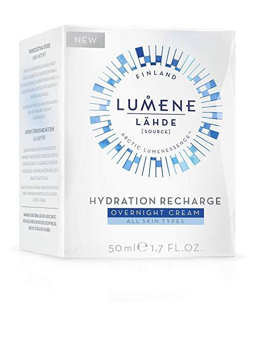 1 x Lumene Lähde Hydration Recharge Overnight Night Cream 1.7 oz