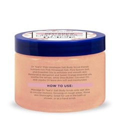 Dr Teal&rsquo;s 16oz Pink Himalayan Salt Exfoliating Body Scrub Pack of 3