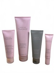 New Mary Kay TimeWise Miracle 4pc Set Oil Combo Cleanser Day Night Eye Wrinkle