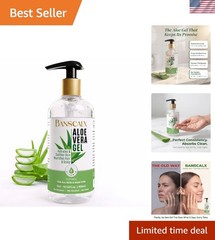 Gentle Aloe Vera Gel 10.14 oz – Organic Hydration for Skin, Scalp & Hair Care
