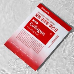 MEDIPEEL Red Lacto Collagen Pore Lifting Mask 30ml x 10pcs Facial Mask Sheets