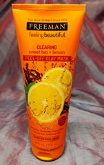 Freeman Feeling Beautiful Clearing Sweet Tea & Lemon Peel-Off Clay Mask 6 fl oz