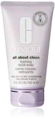 Clinique All about clean Foaming Facial Soap for Unisex 5oz/150ml