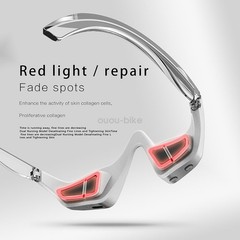 Red Light Therapy Glasses for Dark Circles, Puffiness & Wrinkles – Eye Massager