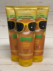 Bath & Body Works Merry Cookie Ultimate Hydration Body Cream x3