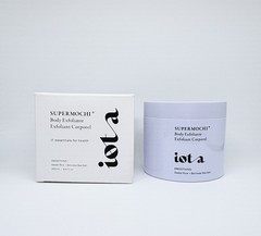 Iota Supermochi Body Exfoliator 8.4oz 250ml Sweet Rice Balinese Sea Salt New
