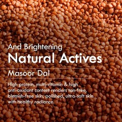 Nat Habit Masoor Dal Face Wash, Fresh Daily Tikta For Men & Women, Skin Brighten