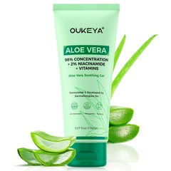 OUKEYA Aloe Vera Soothing Gel Pure Moisturizer For Face And Body 150ml