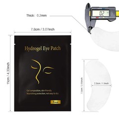 120 Pairs Hydrogel Under Eye Patches, Gel Eye Pads Lash Extensions, Lint Free…