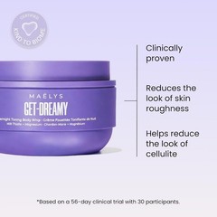 GET-DREAMY Overnight Toning Whip – Cellulite Cream & Skin Tightening Support …
