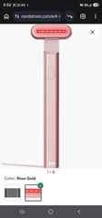 Solawave 4 In 1 Red Light Skincare Wand NIB Msrp $169 Rose Gold