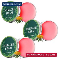 3PCS Miracle Balm,Miracle Balm for Legs,Natural Ingredients,Relaxed and Comforta