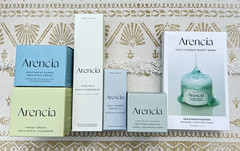 Arencia Skin Care Set Cleanser Mask Cream Serums Niacinamide Hyaluronic Glow