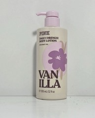 NEW VICTORIA&rsquo;S SECRET PINK VANILLA DAILY DRENCH BODY LOTION, 12 OZ