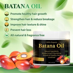 100% Natural Raw Batana Oil for Hair Growth, Dr. Sebi from…