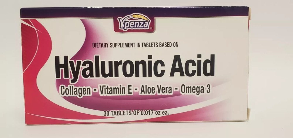Hyaluronic Acid with Collagen, Vitamin E, Aloe Vera & Omega 3 – 30 Capsule
