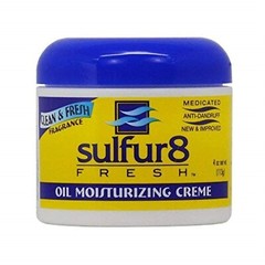 SULFUR 8 Fresh Oil Moisturizing Creame 4 oz