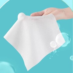 100pcs Disposable Cotton Face Towels Makeup Remover Soft Wipes