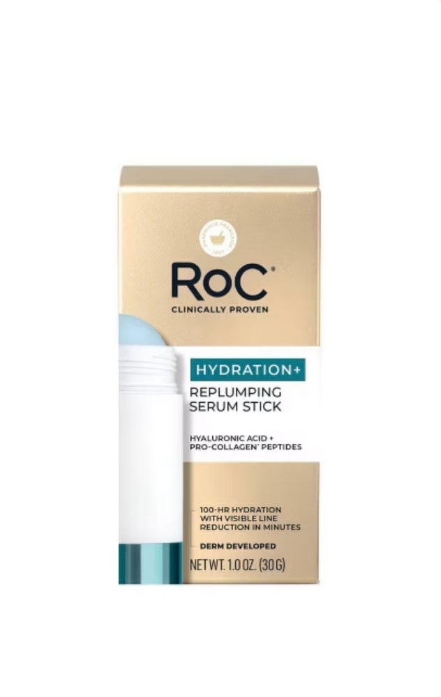 RoC Hydration +Repluming Serum Stick Full Sz 20g 0.7 oz New Release From RoC NEW