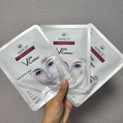 Vela Contour Revital V Double Chin Lifting Mask 5 Sheets + Anti Wrinkle Cream 1P