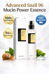 COSRX Snail Mucin 96% Power Repairing Essence Hydrating Serum 3.38 Fl.Oz 100 ML