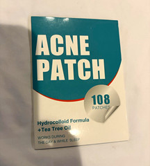 Acne Hydrocolloid Patches with Tea Tree Oil, Hydrocolloid Formula, 108