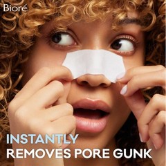 Biore Deep Cleansing Pore Strips 14 Count Blackhead Remover for Nose Oily Skin