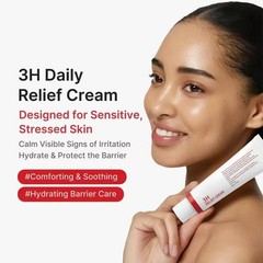 Daily 3H Relief Cream Soothing 1.69 Fl.oz