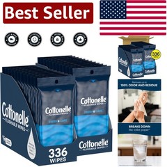 336 Biodegradable Flushable Wipes – Perfect Hygiene for Everyday Adventures