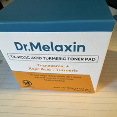 Dr.Melaxin TX Kojic Acid Turmeric Toner Pads Tranexamic Acid Dark Spot 70 Korean