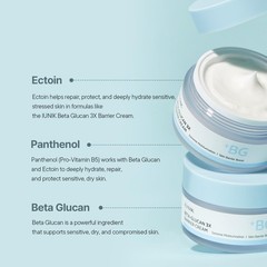 IUNIK Beta-Glucan Non-Sticky Deep Moisture Hydration 3x Barrier Cream Day&Night