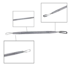 7PCS Blackhead Remover Kit Acne Pimple Extractor Tools Stainless Steel Comedone