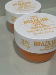 Spa Luxury Brazilian Sol Body Butter Pistachio & Caramel 6oz Two Units New