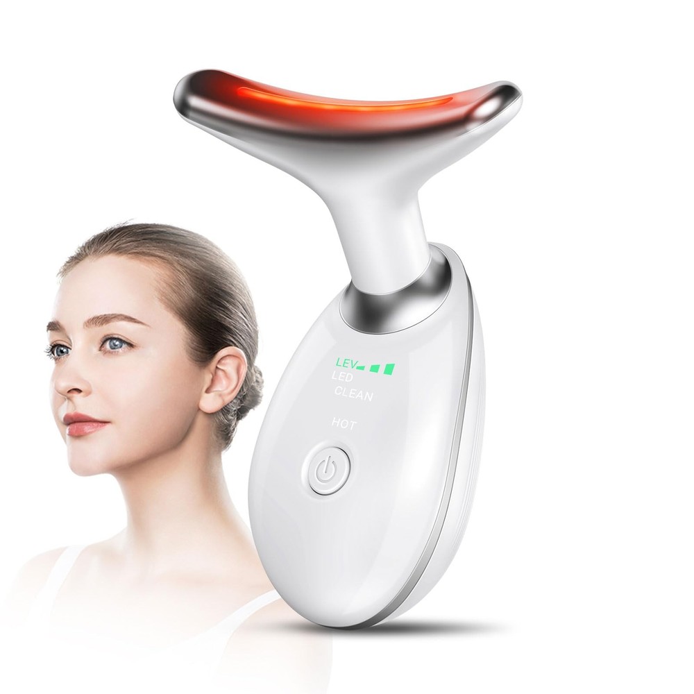 Oriflame Neck and Face Massager, Roller, Sculpting Skin Care White