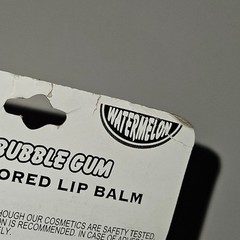 NOS Dubble Bubble Watermelon Bubble Gum Flavored Lip Balm 2-Pack 2010 READ