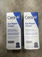 2packs of CeraVe Eye Repair Cream 0.5 Oz (14.2g)
