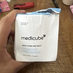 MEDICUBE ZERO PORE PAD MiLD 155g, 5.46oz (70 pads) -US Seller