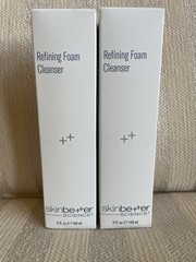 SKINBETTER Science 2 Pack Refining Foam Cleanser 5 Oz 148 ML BRAND NIB Fresh