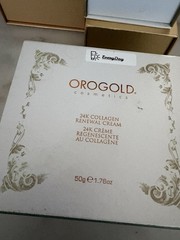 (EMPTY) OROGOLD Cosmetics 24K Gold Collagen Renewal Face Moisturizer Cream