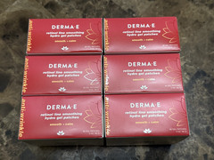 Case Of 6 Derma E Retinol Line Smoothing Hydro Gel Patches Smooth + Calm NEW
