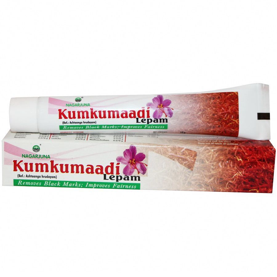 Nagarjuna Ayurvedic Kumkumaadi Lepam ( Pack of 3 ) with Free Shipping