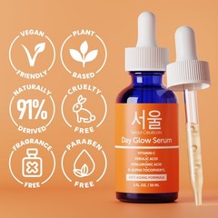 SeoulCeuticals Korean Skin Care 20% Vitamin C 1 Fl Oz (Pack of 1), Amber