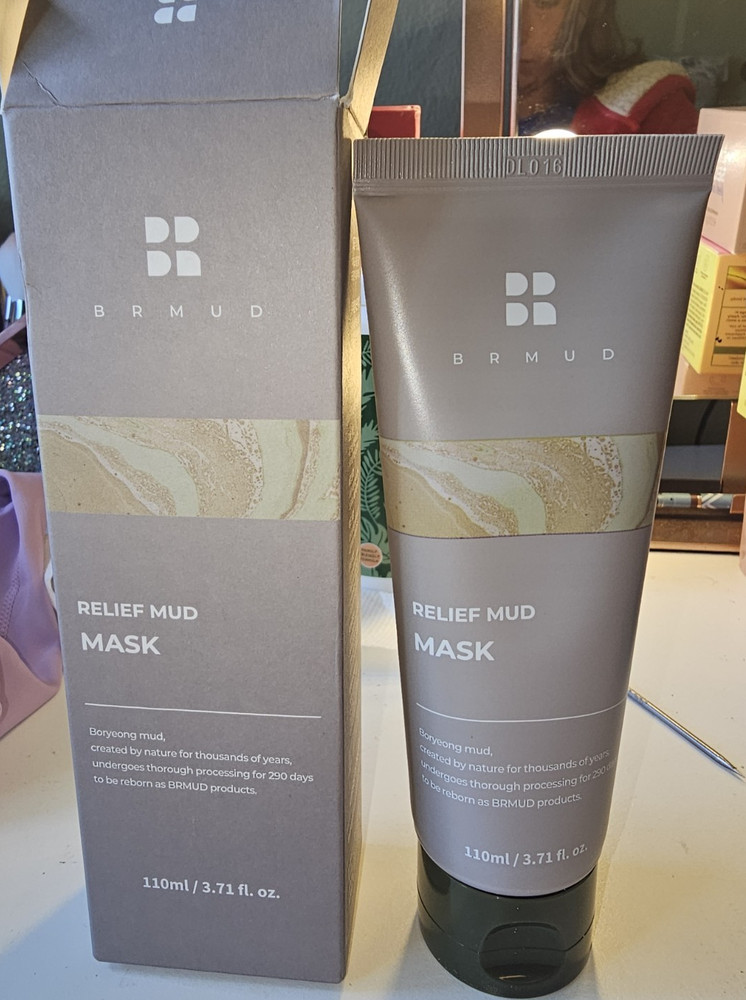 BRMUD Relief Mud Mask with Boryeong Mud, 110ml / 3.71 fl. oz. Face Care