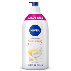 NIVEA Sheer Hydration Skin Firming Body Lotion with 33.8 Fl Oz (Pack of 1)
